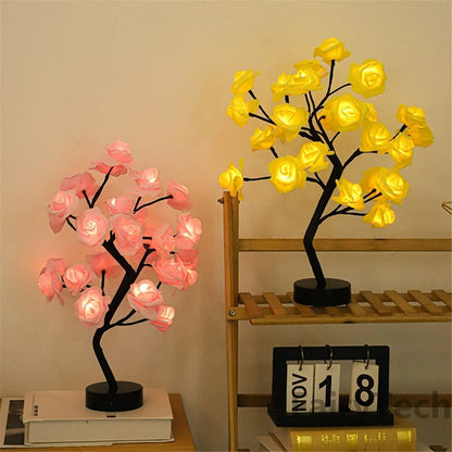 Forever Rose Tree Lamp