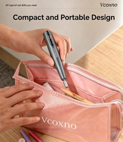 Pen-Shaped Rechargeable Nail Drill