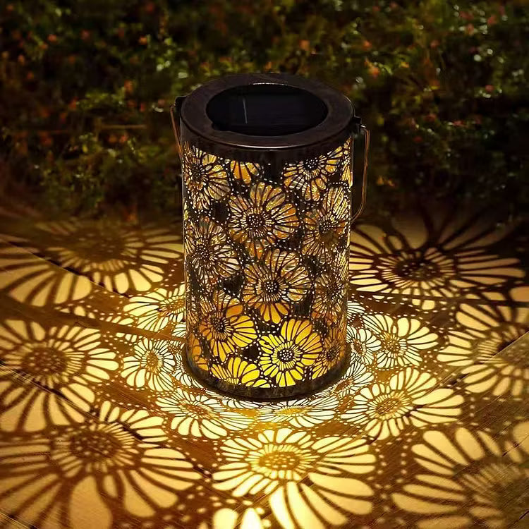 🔥HOT SALE 49% OFF-🌞Colorful Sunflower Glow Solar Garden Lantern