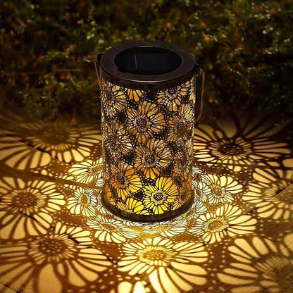 🔥HOT SALE 49% OFF-🌞Colorful Sunflower Glow Solar Garden Lantern