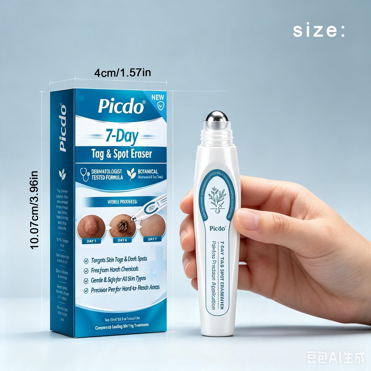 Vcoxno™ Botanical Spot & Tag Precision Roll Pen