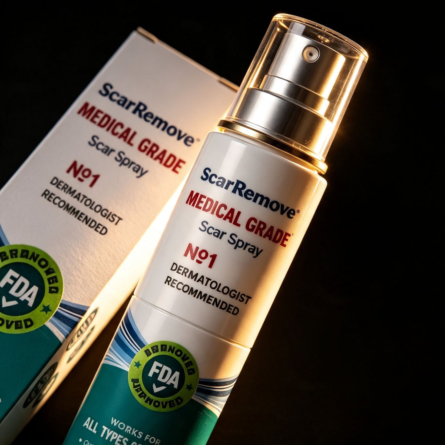 Advanced Scar Spray For All Types of Scars - For example Acne Scars, Surgical Scars and Stretch Marks ⚡️⚡️⚡️