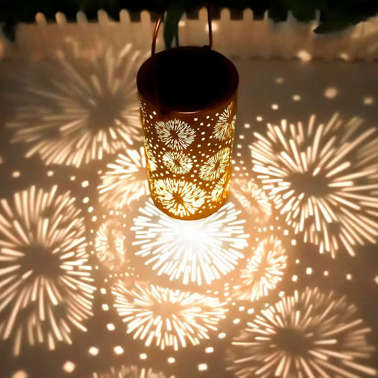 🔥HOT SALE 49% OFF-🌞Colorful Sunflower Glow Solar Garden Lantern