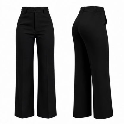 💃Flash Sale 💃Women's Solid-Color High-Waisted Wide-Leg Trousers