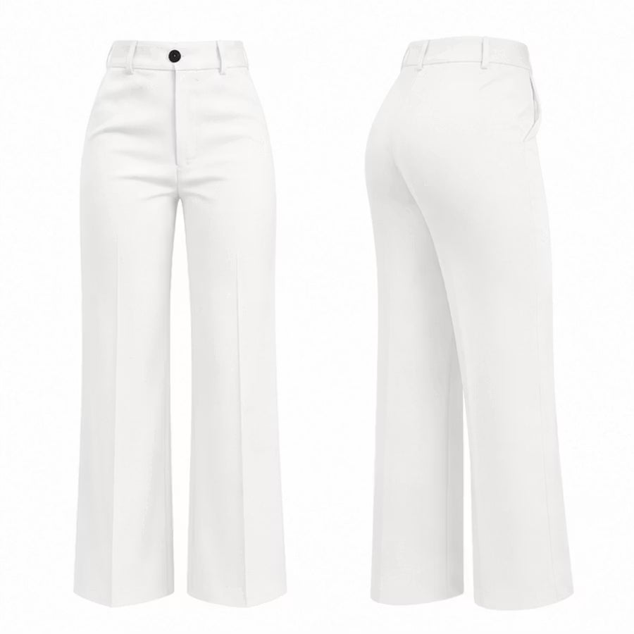 💃Flash Sale 💃Women's Solid-Color High-Waisted Wide-Leg Trousers