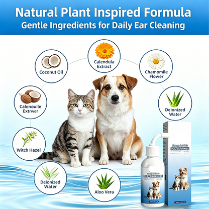 PawPure – Gentle Pet Ear Cleansing Solution
