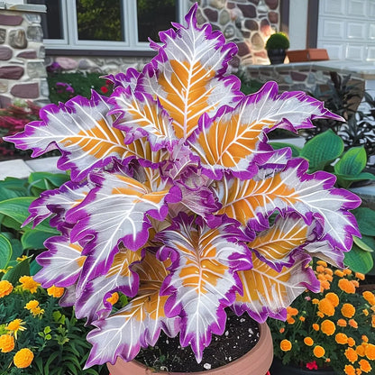 🌈 Giant Caladium Bulbs 🎊The color wizard that creates a dream garden 🌿✨