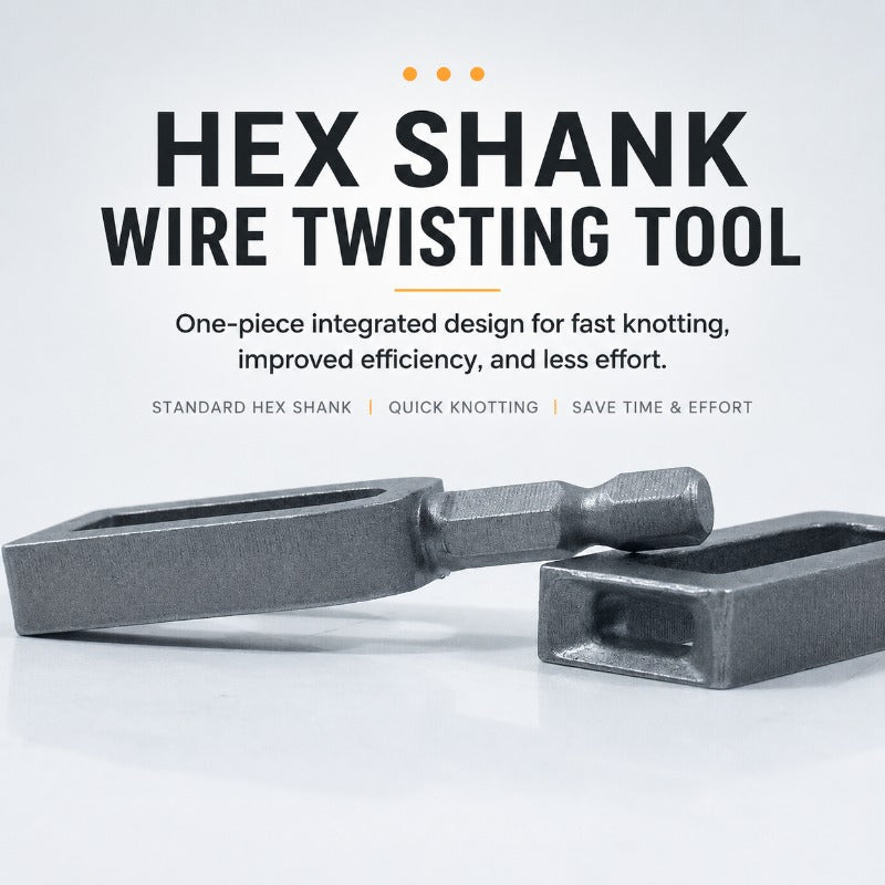 Vcoxno™ — Turn Your Drill Into a Powerhouse for Rock-Solid, Effortless Wire Ties