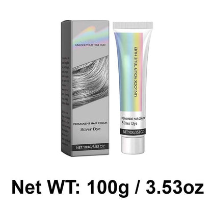 Letzter Tag 49% Rabatt🎁 2-in-1 Natürliches Essenzextrakt Silber Haarfarbe