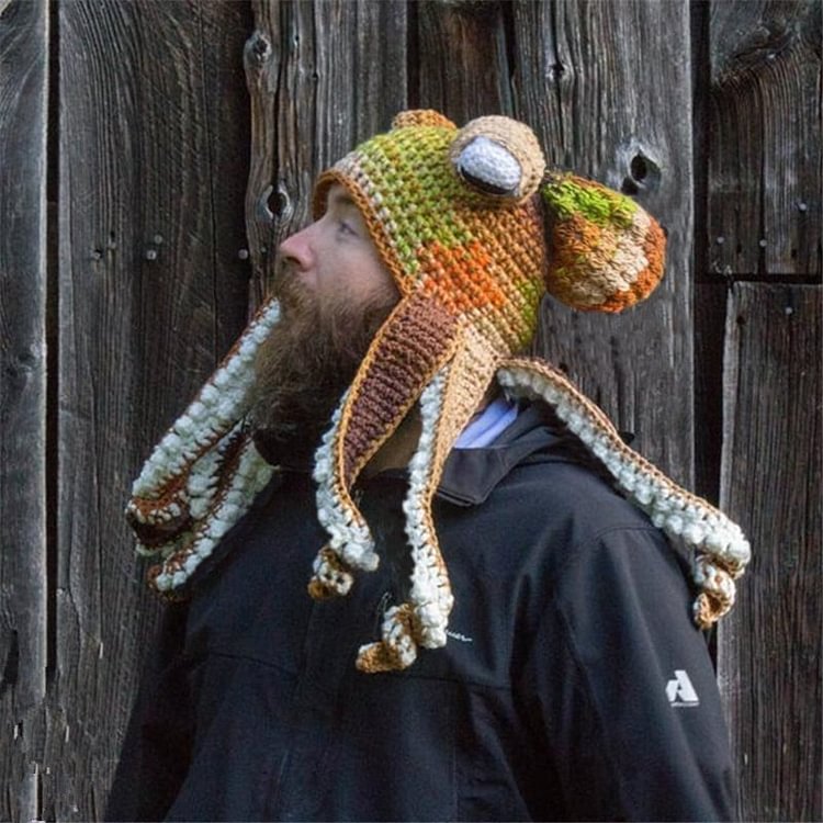 Hot sale 49% OFF – Handmade Octopus Hat（Buy 2 and get free shipping）