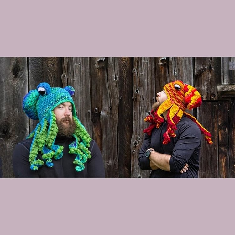 Hot sale 49% OFF – Handmade Octopus Hat（Buy 2 and get free shipping）
