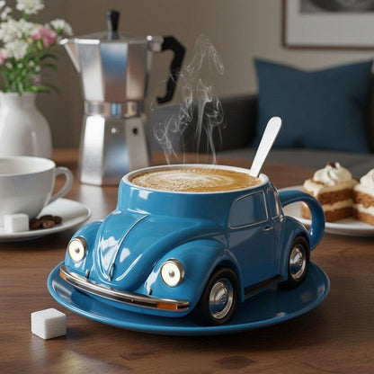 Kaffeebecher in Käferform 