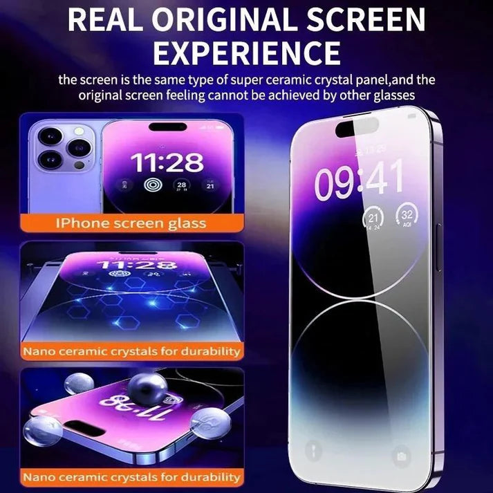 Invisible Artifact Screen Protector -Dust Free Without Bubbles