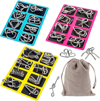 Das beste Geschenk 🎁 Montessori-Rätsel aus Metall 