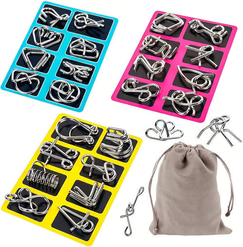 Das beste Geschenk 🎁 Montessori-Rätsel aus Metall 