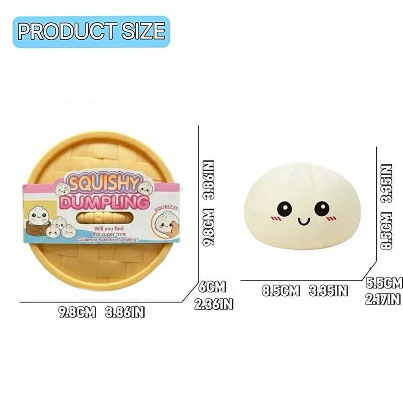 Expressive Big Dumpling Squishy - Blind Box