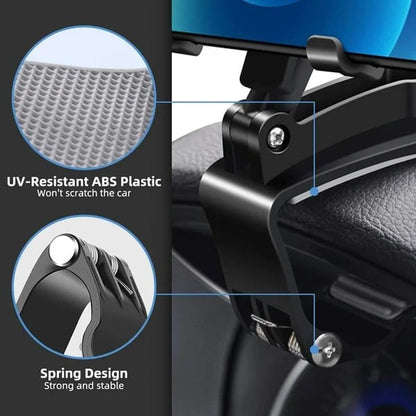🔥2026 True Upgraded🔥360°Adjustable Car Dashboard Mobile Phone Holder