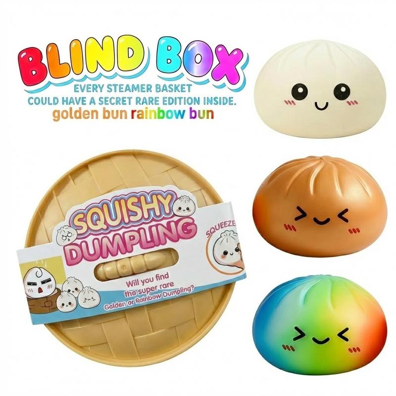 Expressive Big Dumpling Squishy - Blind Box