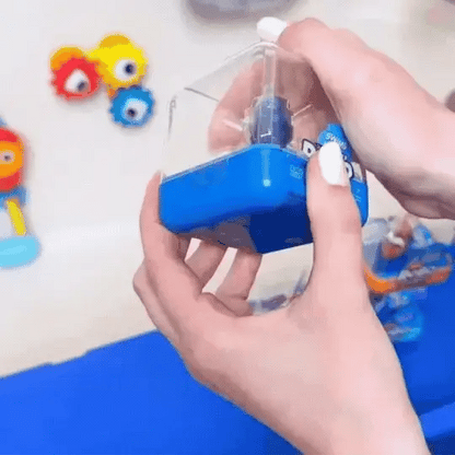 Magic Glowing Robot Fish (4-Pack) - Water-Activated LED Swimming Toys 🐠✨