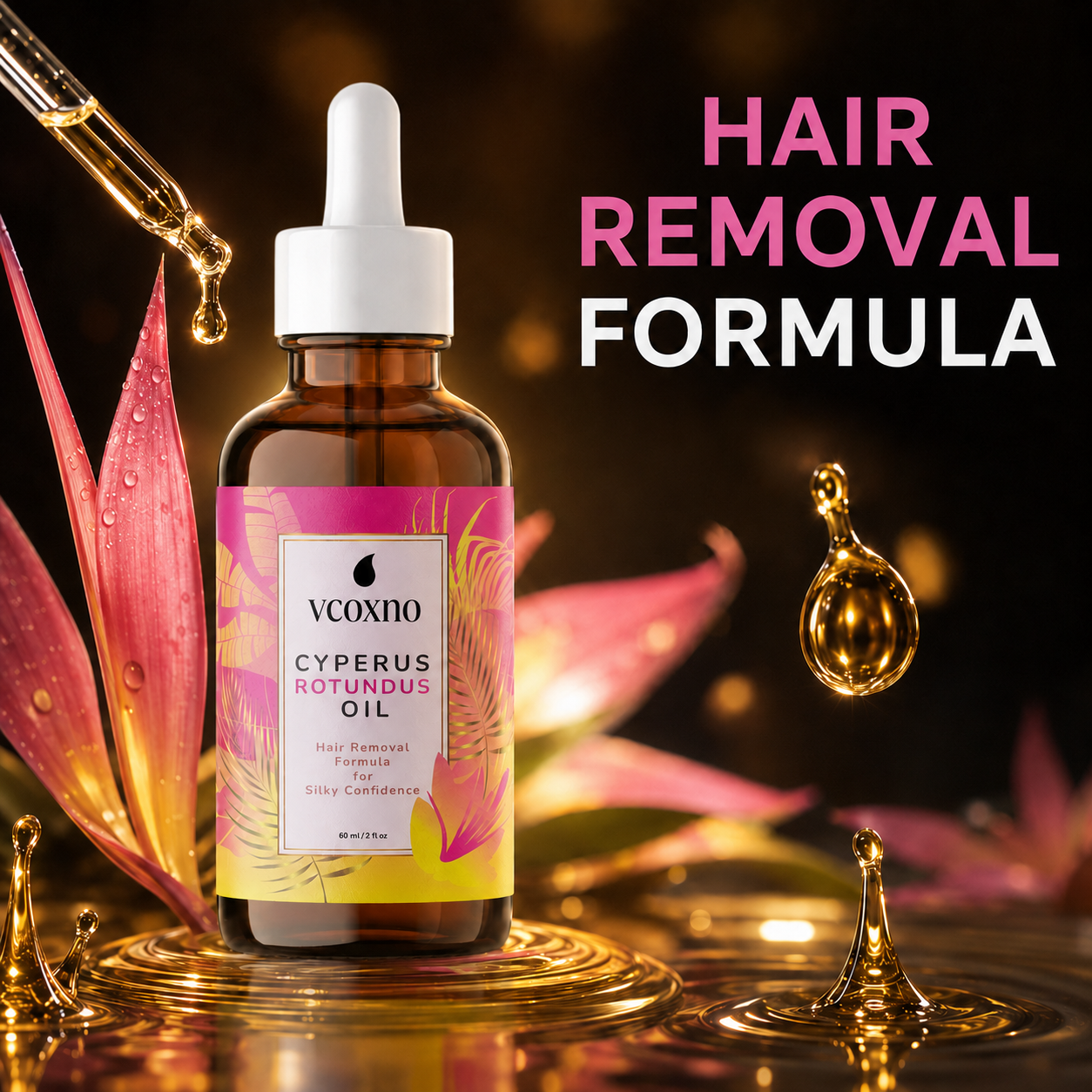 Cyperus Rotundus Oil | Hair Removal Formula