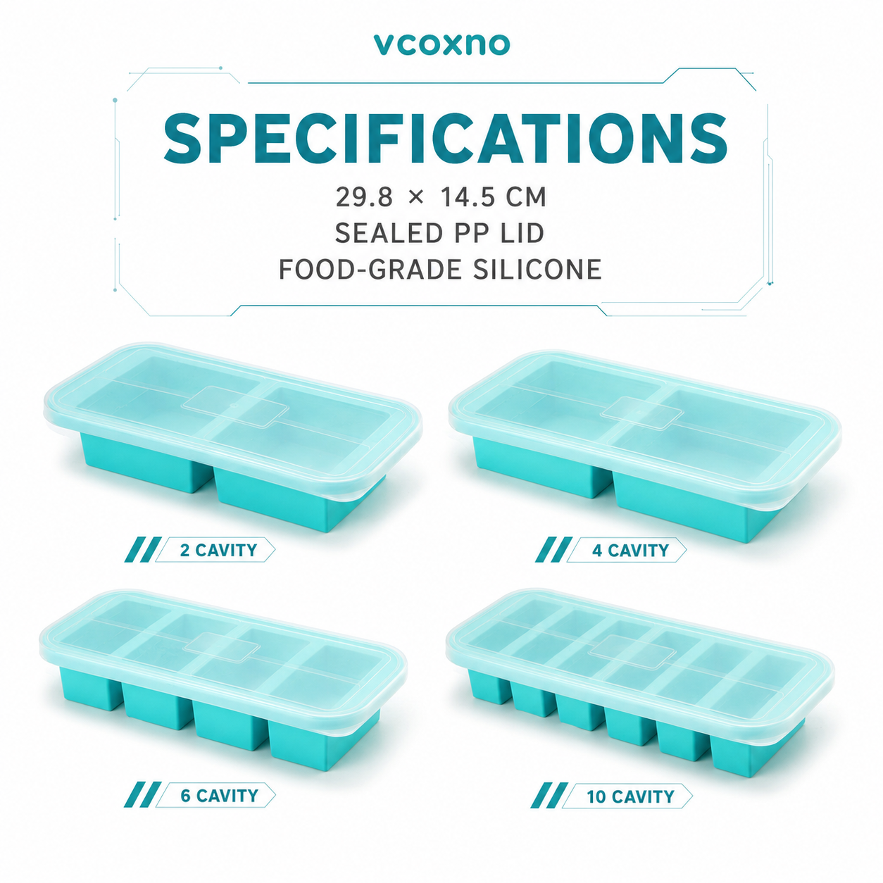 Silicone Freezer Trays