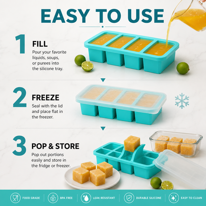 Silicone Freezer Trays