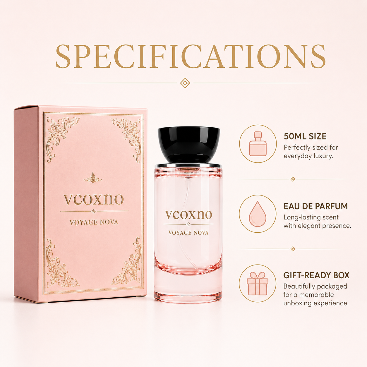 Lychee Rose Floral Gourmand Parfum