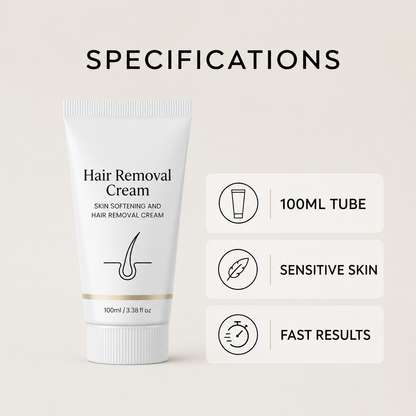 Vcoxno™ – Gentle Aromatic Skin-Softening Hair Removal Cream + 1 +1 FREE