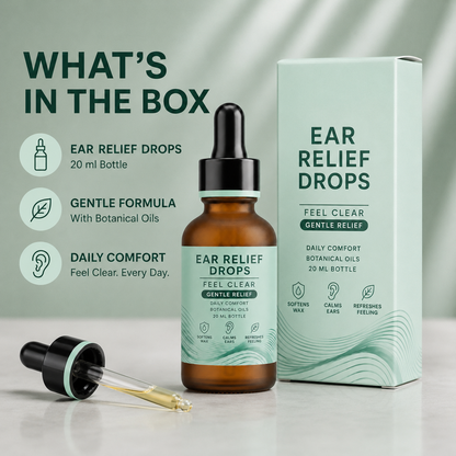 AuraClear Ear Cleaning and Relief Drops