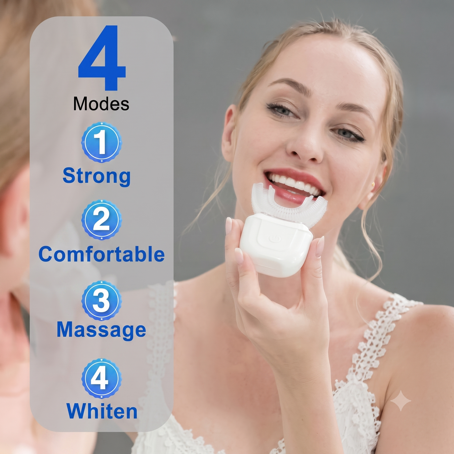 360° U-Shaped Electric Toothbrush
