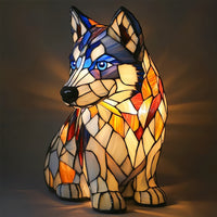 Sitting Husky
