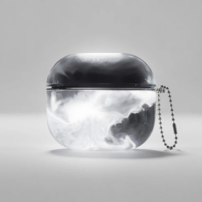 Luminous Glitter Quicksand Earphone Case for AirPods 4 3 2 1 AirPods Pro 3 2 Moving Sand Sparkles Brilliant Dark Headphone Cover