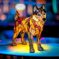 Standing Husky