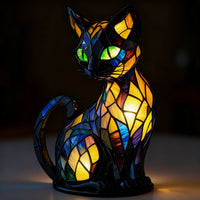 Tail-wagging cat