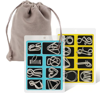 Das beste Geschenk 🎁 Montessori-Rätsel aus Metall 