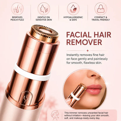 2-in-1 Women's Eyebrow and Facial Hair Removal Device