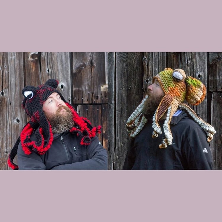 Hot sale 49% OFF – Handmade Octopus Hat（Buy 2 and get free shipping）
