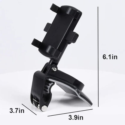 🔥2026 True Upgraded🔥360°Adjustable Car Dashboard Mobile Phone Holder