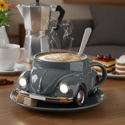 Kaffeebecher in Käferform 