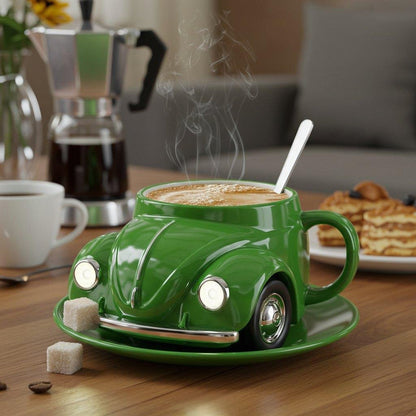 Kaffeebecher in Käferform 
