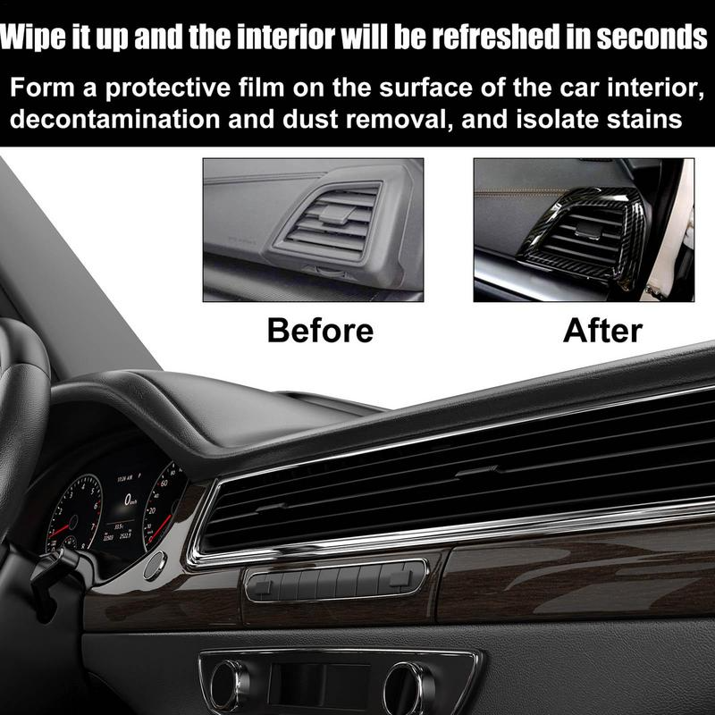 [Free give sponge] Car plastic renovation coating