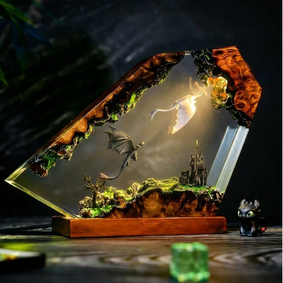 Vcoxno™ - 3D LED Resin Lamp