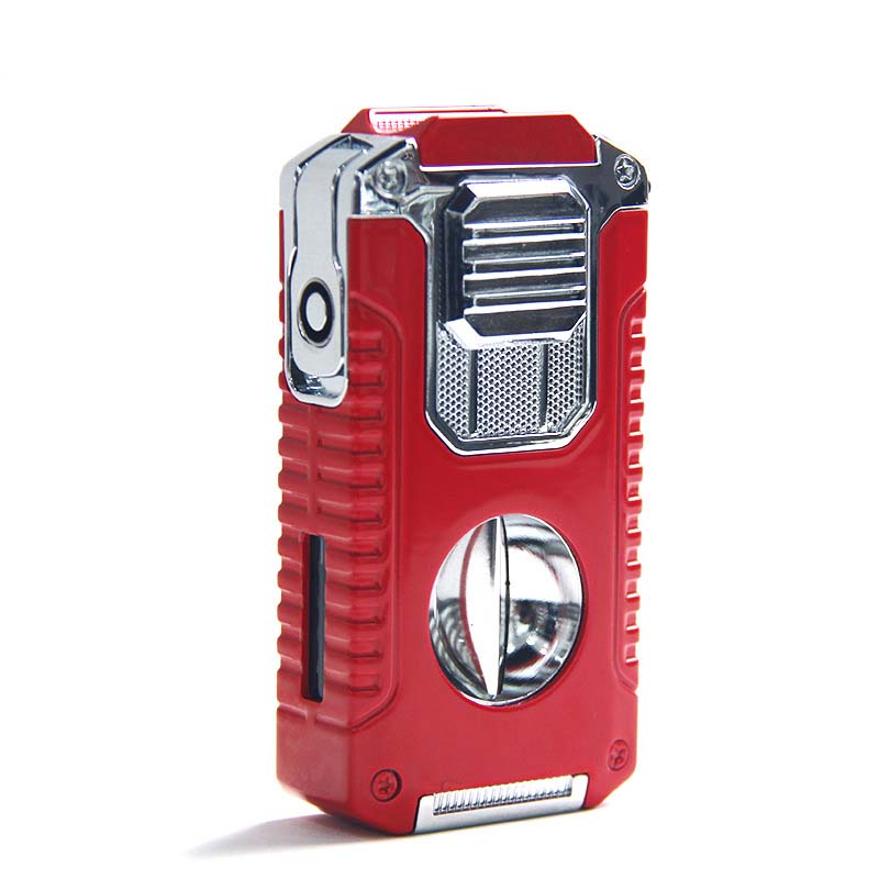 🎁New Year gifts🎊5-in-1 Refillable Cigar Torch Lighter with Cutter✨Buy 2, Free Shipping 🚚