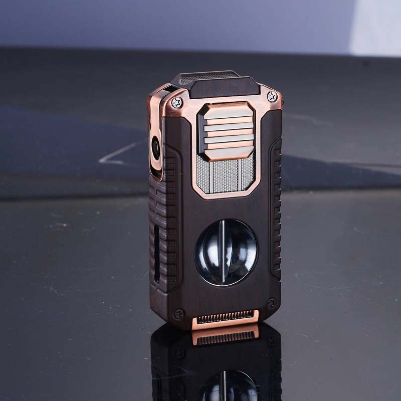 🎁New Year gifts🎊5-in-1 Refillable Cigar Torch Lighter with Cutter✨Buy 2, Free Shipping 🚚