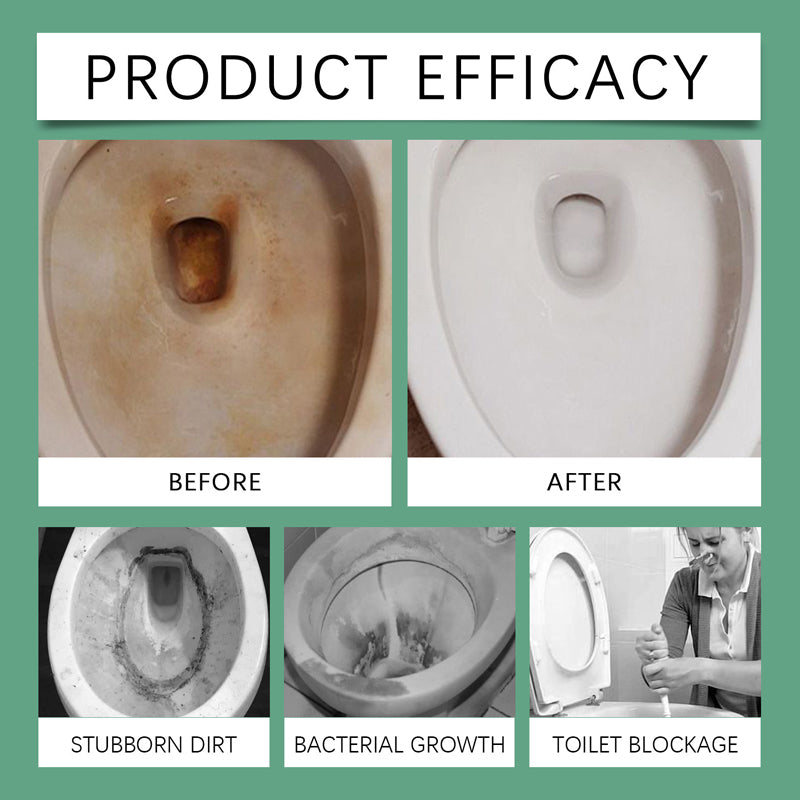 🔬 【CLEARANCE!】Molecular-Level Cleaning Tech! Oxalic Acid Bathroom Cleaner Dissolves Rust🚽