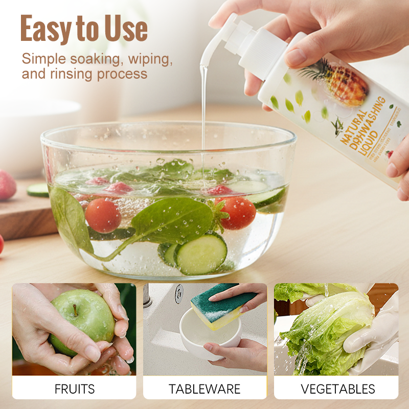100ml Chemical-Free Fruit & Vegetable Wash